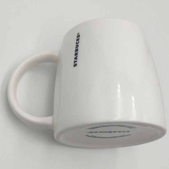 Starbucks Mug 2011 - White with Green Siren Logo - Picture 5 of 8